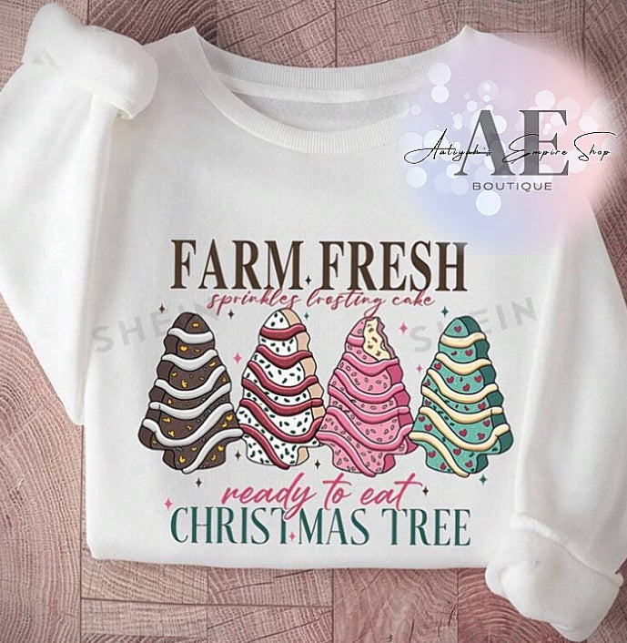 “Christmas Tree” Sweatshirts (WHOLESALE)